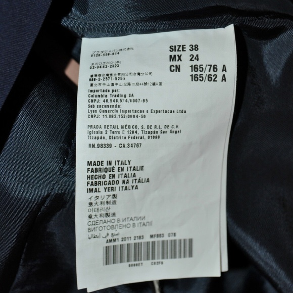 MIU MIU Silk Faille Babydoll Mini Dress in Blue Size 38 / US 0 - Picture 3 of 5